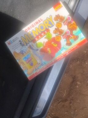 Milton Bradley Original Memory Game - Colorful Kids Matching Game